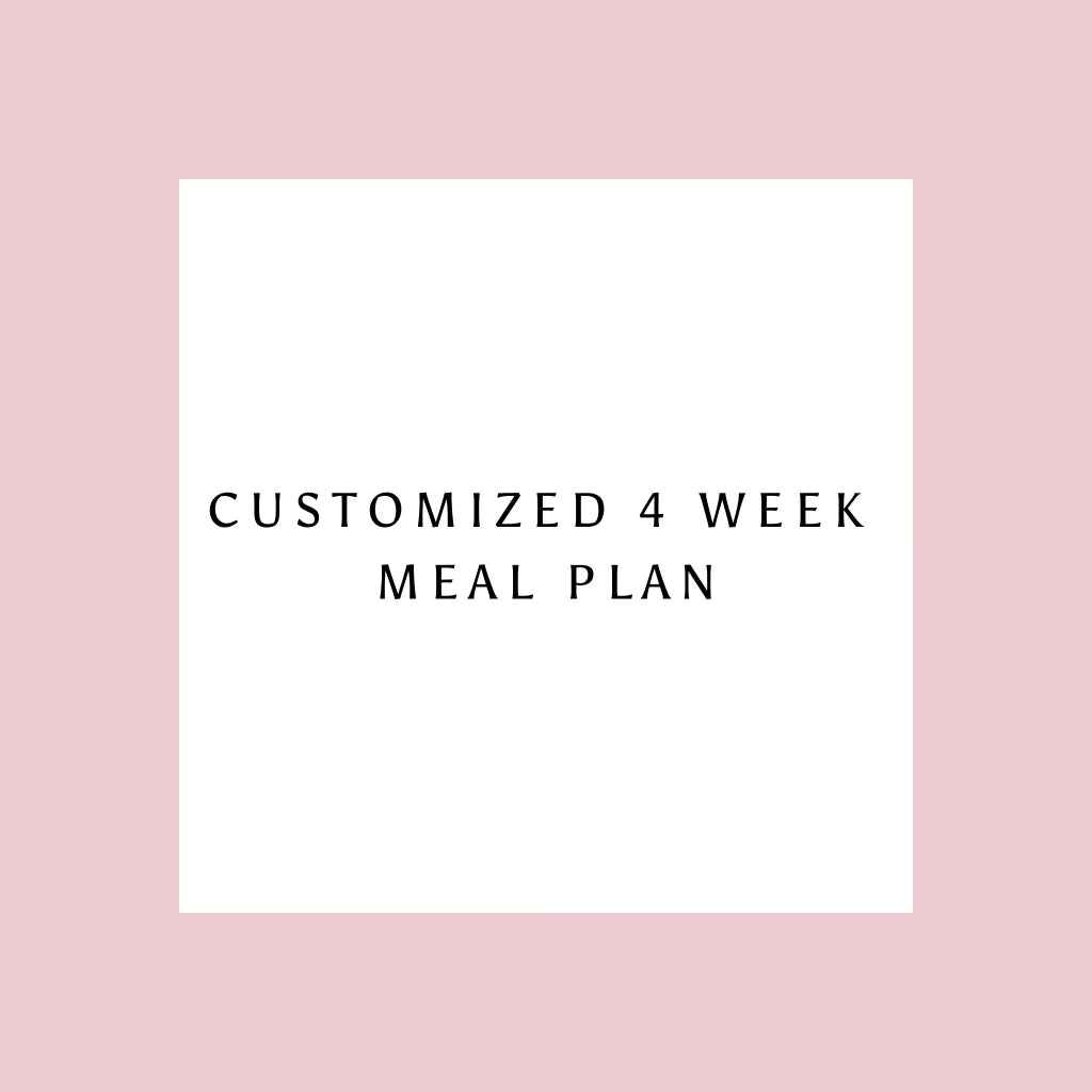 Meal Plan| 1 month